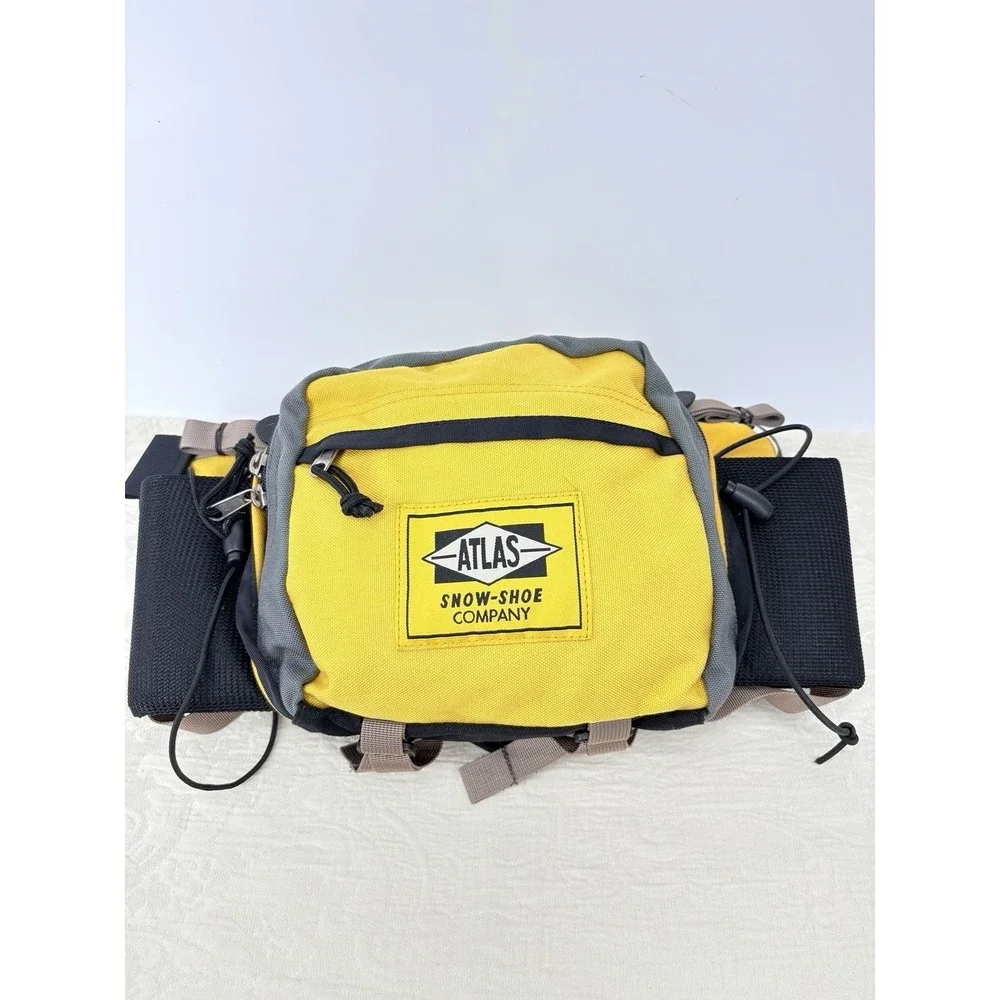 Vintage Atlas Snow-Shoe Company Fanny Pack - Picture 1 of 10